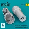 RESKIT RSU32-0195 F-4 (E, J, F, G, S) Phantom II exhaust nozzles for Revell kit (3D Printed) 1/32